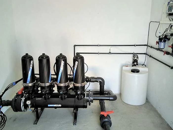 Aguas residuales urbanas - Filtros anillas