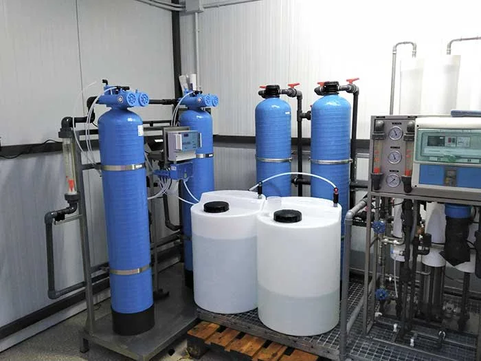 Planta de desmineralización - Instalación de calidad