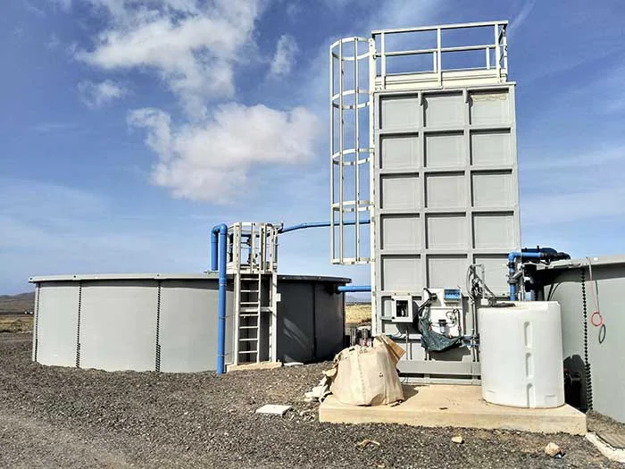 Aguas residuales urbanas - Filtros arena